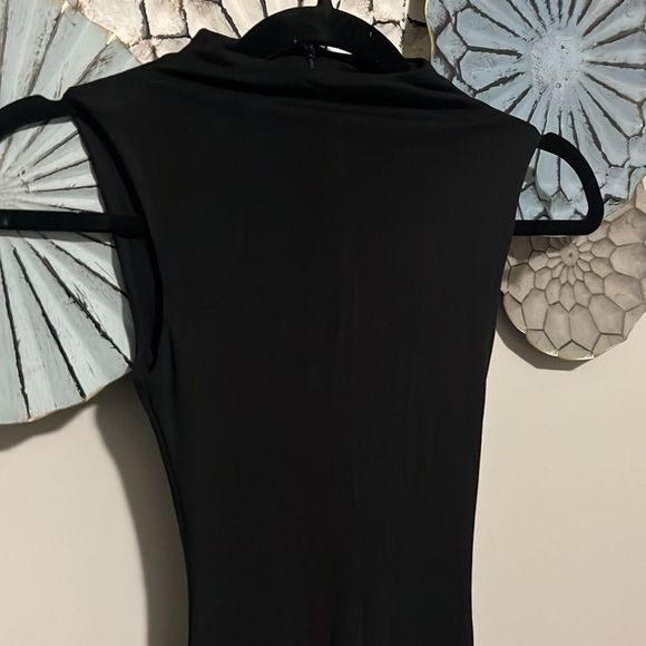 Black sleeveless jumpsuit-XS - Picture 4 of 6